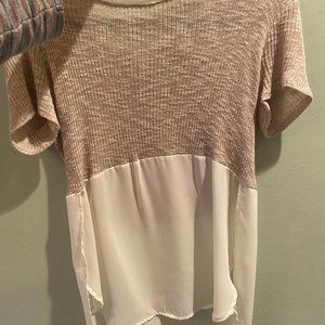 Short sleeve casual cute shirt